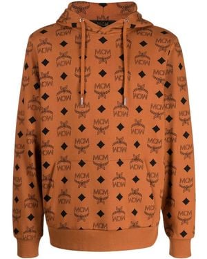 パーカー・フーディ MCM Men Hoodies MFADAMM03 O0 Orange MCM Hoodies in Orange for Men | Lyst