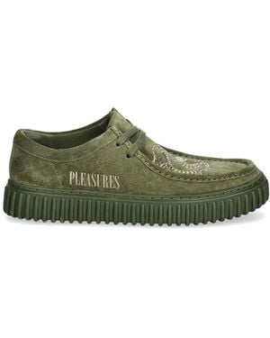 Clarks Stringate Torhill Drgnlo - Verde