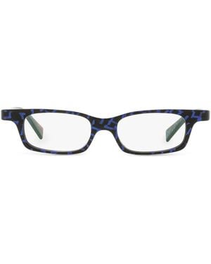 Alain Mikli Geometric-Patterned Glasses - Black