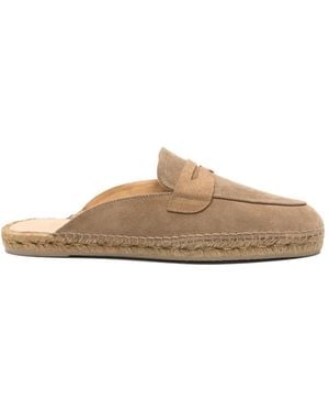 Castañer Nando Suede Espadrilles - White