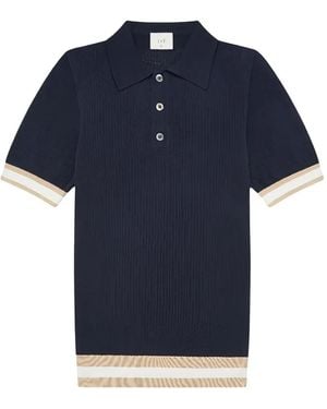 Che Studios Quinn striped polo shirt - Blau