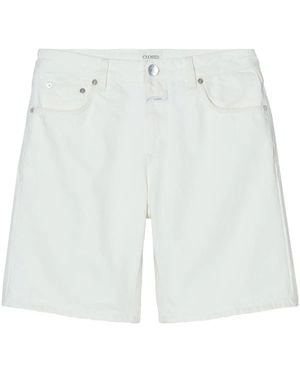 Closed Jinnie Jeans-Shorts - Weiß