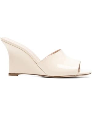 Stuart Weitzman Vienne Wedge Sandals - Natural