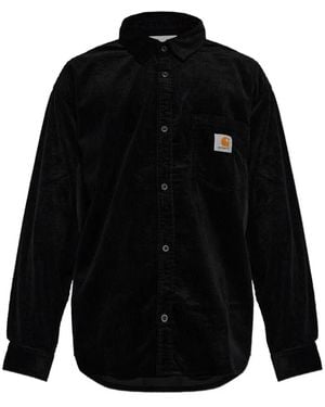 Carhartt L/Loyde Corduroy Shirt - Black