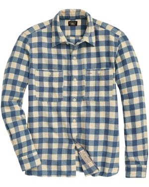 RRL Camicia Farrell - Blu