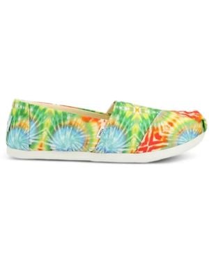 TOMS Sneakers Mit Batik-Print - Grün