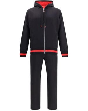 Kiton Tuta Sportiva Con Cappuccio - Blu
