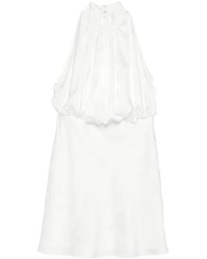 ROTATE BIRGER CHRISTENSEN Sleeveless Mini Dress - White