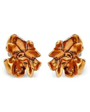 Marni Ohrringe Mit Blumenform - Orange