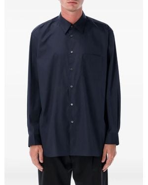 Comme des Garçons Pocket Long-Sleeve Shirt - Blue