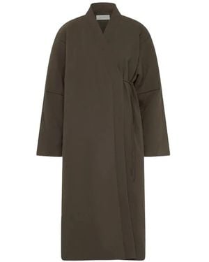 St. Agni Pillow Wrap Coat - Multicolour