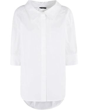Seventy Gathered-Detail Shirt - White