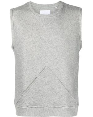 Private Stock The Gustavus Sleeveless Jumper - Grey