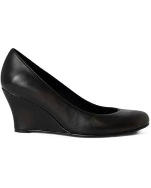 GIMAGUAS Faded Wedge Court Shoes - Black