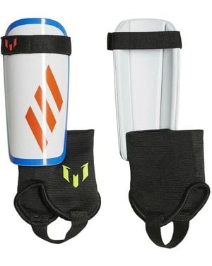 adidas X Lionel Messi Soccer Shin Guards - White