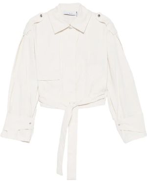 IRO Zynia Tie Waist Jacket - White