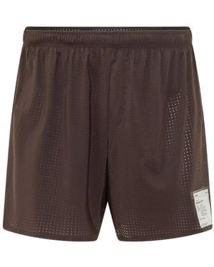 Satisfy Short Space-O À Design Perforé - Grey