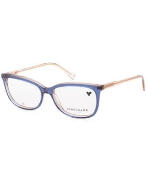 Longchamp Brille Mit Cat-Eye-Gestell - Weiß