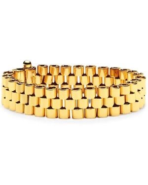 Sharra Pagano On Time Sliding-Clasp Bracelet - Metallic