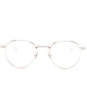 Cutler and Gross Lennox Round-Frame Glasses - White
