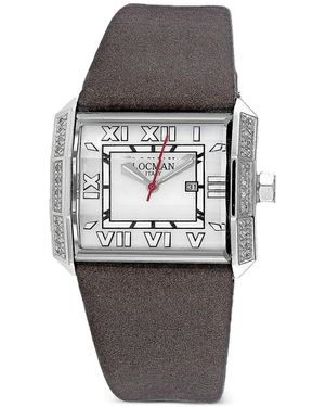 LOCMAN Diamond Classic 37Mm Watch - Gray