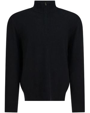 Vince High-Neck Sweater - Blue