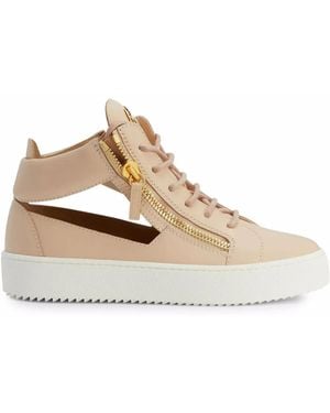 Giuseppe Zanotti Kriss Cut-Out Trainers - White