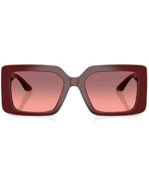 Versace Square-Frame Sunglasses - Pink