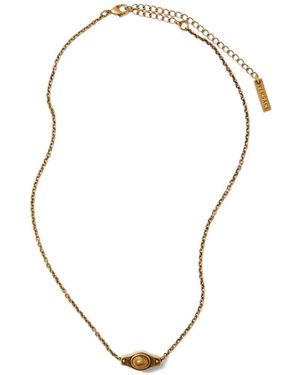 Versace Ellittica Necklace - White