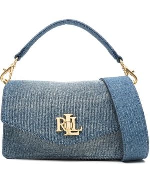 Ralph Lauren Tayler 19 ショルダーバッグ - ブルー