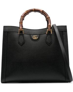 Gucci Borsa Tote Diana Media - Nero