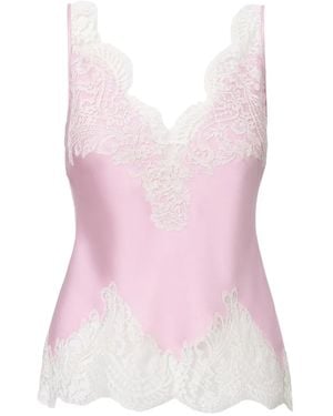 Il Volo Gia Lace Top - Pink