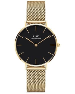 Daniel Wellington Petite Evergold 32mm 腕時計 - ブラック