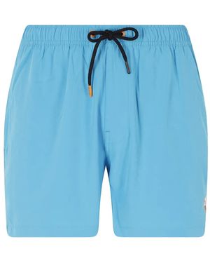 Save The Duck Zwembroek Met Trekkoord - Blauw
