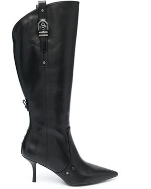 Stuart Weitzman Overknee Laarzen - Zwart