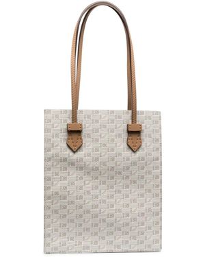 Moreau Netti Leather Tote Bag - White