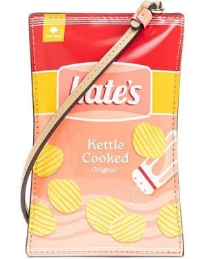 Kate Spade Portacarte Snack Time - Rosso