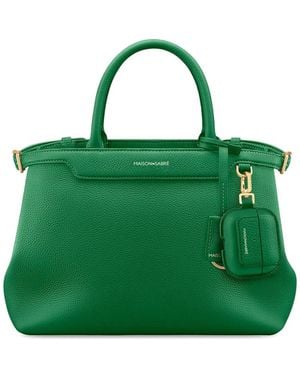 Maison De Sabre Leather Airpods Pro 3 Keyring Case - Green