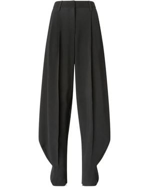 Genny Plissierte Hose - Schwarz