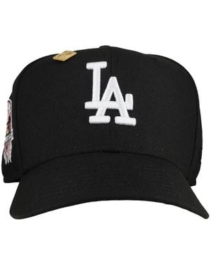 KTZ X Los Angeles Dodgers 50Th Anniversary 59Fifty Logo-Detail Baseball Cap - Black