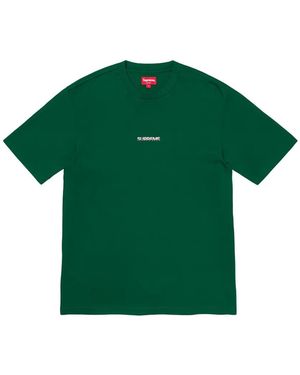 Supreme Internationale T-Shirt Mit Logo-Print - Grün