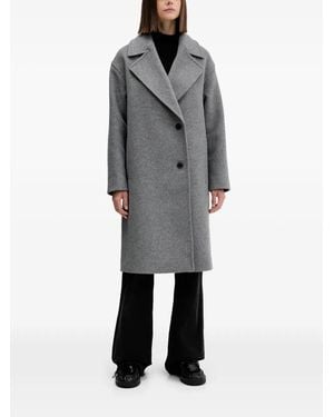 HUGO Button-Up Coat - Grijs