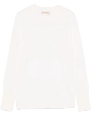 Purotatto Crew-Neck Jumper - White
