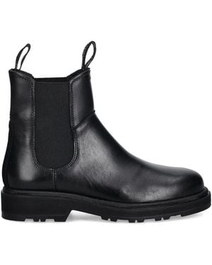 GANT Pull-On Lug-Sole Boots - Black