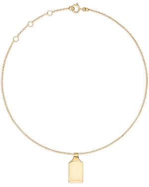 Courreges Collar Con Charm - Blanco