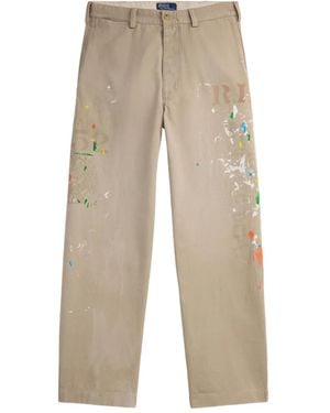 Polo Ralph Lauren Cotton Pants - Natural