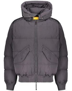 Parajumpers Wilmont Padded Hooded Bomber Jacket - Gray