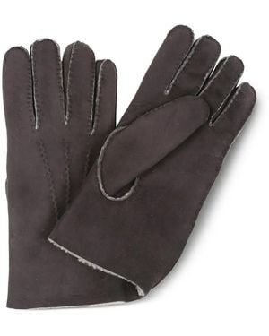 Eleventy Handschuhe Aus Wildleder - Schwarz