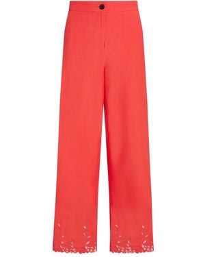 Karl Lagerfeld Embroidered Pants