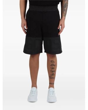 Gcds Cotton Track Shorts - Black